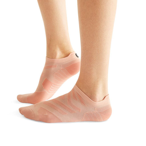 Performance Low Sock - Womens - Rose / Flamingo Socks ON 