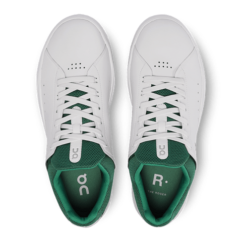 The Roger Advantage - Men - White / Green Athletic ON 
